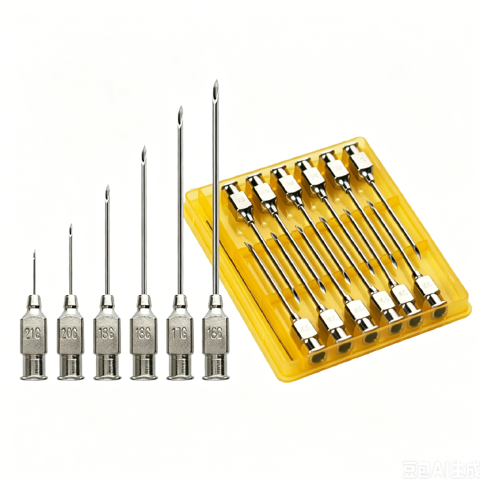 VETERINARY HYPODERMIC NEEDLE (COPPER HUB)