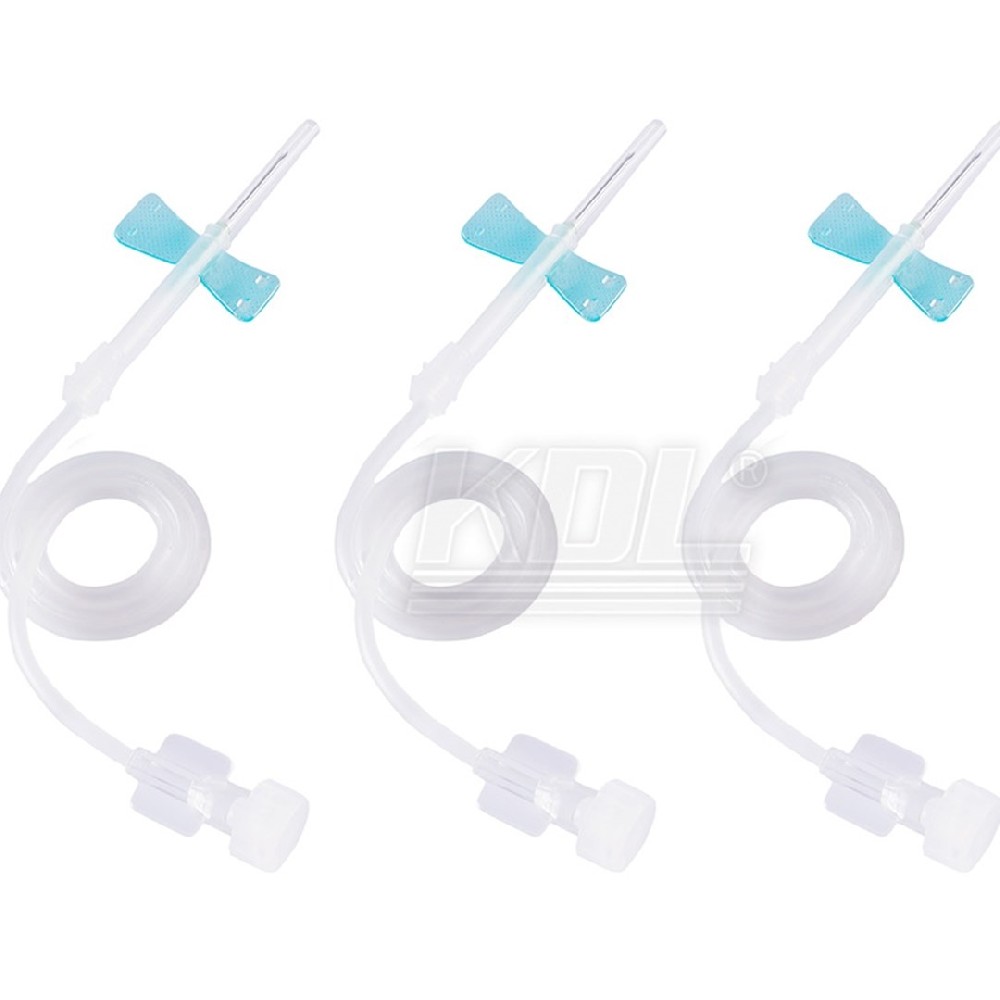 DISPOSABLE INTRAVENOUS INFUSION NEEDLE (DOUBLE-WING SHIELDED TYPE)